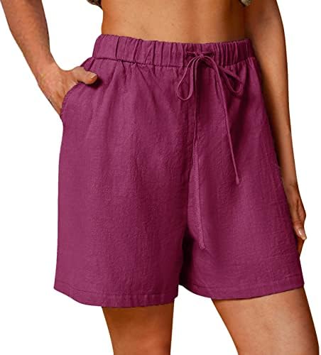 Miashui Атлетски породилно памучно половината жени еластични летни женски обични панталони панталони за жени кои работат случајно