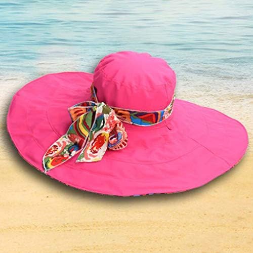 Летни капаци на сонце за жени широки куќи со двострана плажа, жени, флопи големи печати слама капа од сонце, безбол капачиња за
