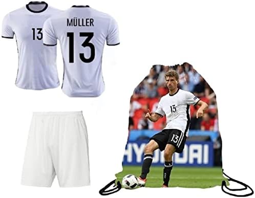 Modric/Kane/Haster/Muller/Salah/Lewandowski Soccer Jersey Mirts Shirts Kit Kit Home/Aud Youth Siments ранец/топка сет