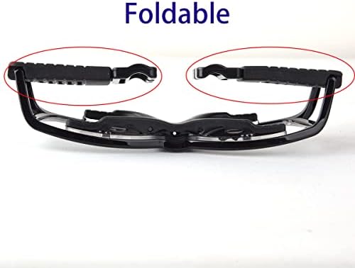 Волоковер унисекс спортски очила кошаркарски фудбалски заштитнички очила за прилагодување на каишот за апсорпција на шок