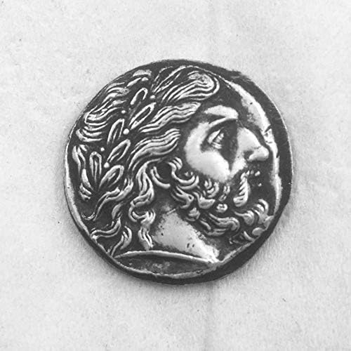 Врежани грчки Монети Сребрени Монети Меморијална Монета Колекција 7коин Колекција Комеморативна Монета
