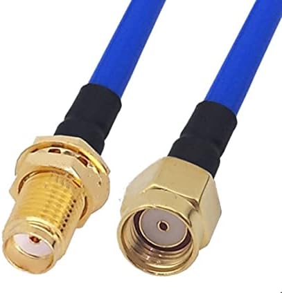 Конектори RG141 RG402 Jumper Cable RP-SMA/SMA машки/женски до RP-SMA/SMA машки/Femaleенски 50OHM RG141 RG402 Кабел за директно продолжение