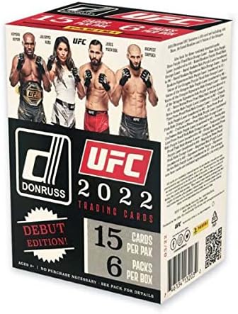 2022 Donruss UFC Debit Edition Trading Cards Blaster Box - 90 картички по кутија