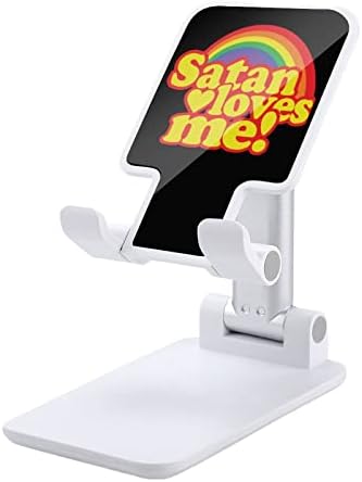 Сатаната Ме Сака Мобилен Телефон Стојат Прилагодливи Преклопен Таблет Десктоп Телефон Носителот Додатоци
