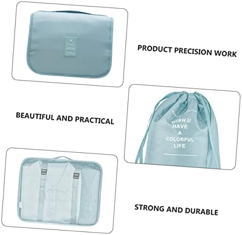 НОЛИТОЈ 1 Поставете Торба За Чување Патувања Поставете Мрежести Патни Торби Торби За Организатори На Патувања Торби За Класификација Облека
