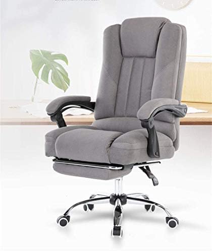 Креативна едноставност, удобно столче за канцелариски ткаенини, ергономски компјутерски стол Висока потпирач за грб тапациран стол