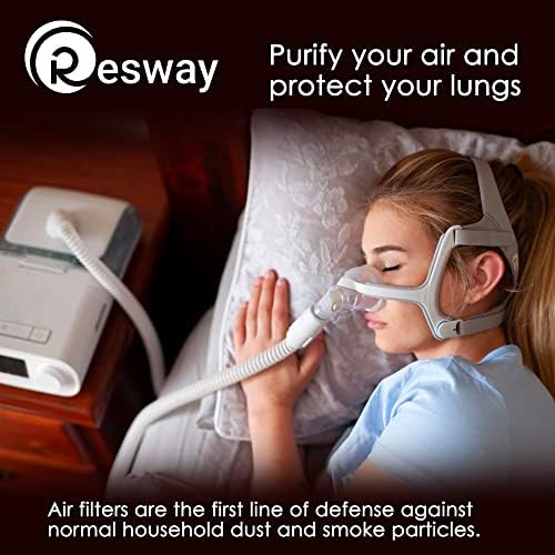 Premium Resway CPAP филтри | Ултра фино за еднократна употреба + филтри за еднократно користење | Компатибилен со машината за соништа