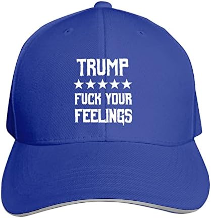 GHBC 2024 ебајте ги вашите чувства на Трамп возрасни бејзбол капа жена тато капа прилагодлива маж каската