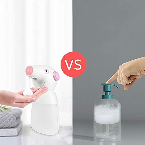 ZRSJ Стилски едноставност автоматски диспензер за сапун без удирање, автоматско миење на сензорите, диспензерот за санитација на рацете водоотпорен