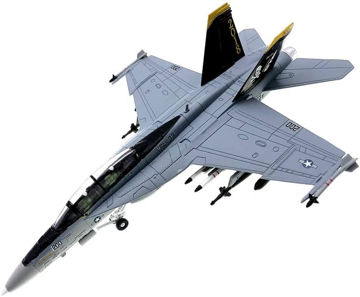Floz US F/A-18F Hornet F18 VF-84 Jolly Rogers 1: 100 Diecast Aircraft претходно изграден модел