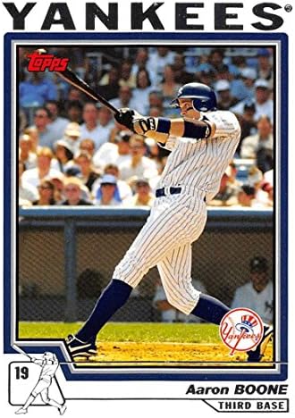 2004 Топс 578 Арон Бун Нм-Мт Њујорк Јенкис Бејзбол