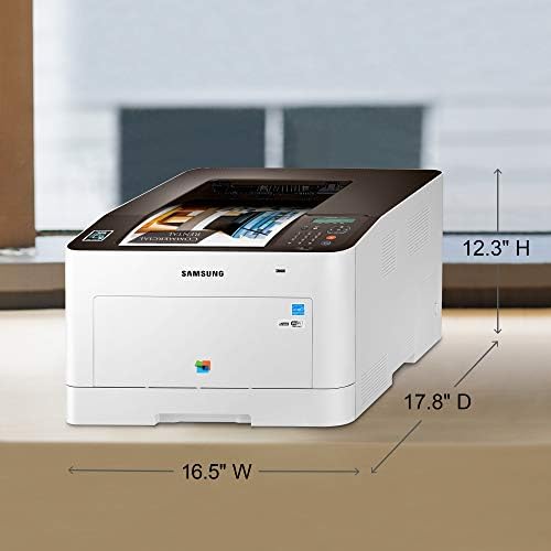 HP Samsung Proxpress C3010DW безжичен ласерски печатач со мобилна поврзаност, дуплекс печатење, алатки за безбедност и управување со печатење