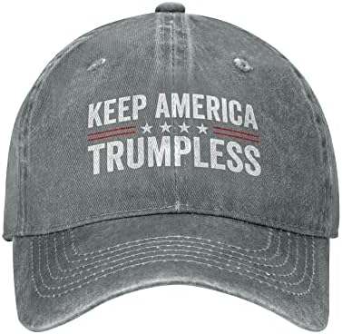 Чувајте ја Америка Трампс капа Ебан Анти Трамп Хет Импич Трамп Бејзбол Капс мажи жени топка капа прилагодлива капа за камионџии