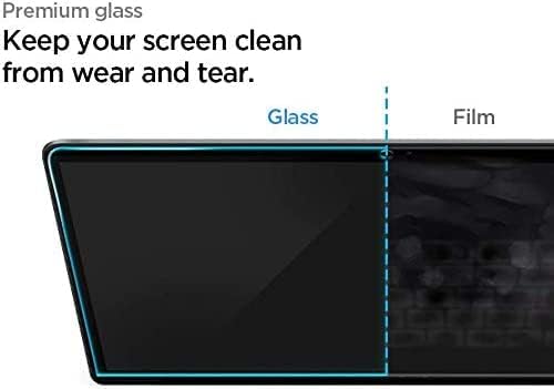 Заштитен стаклен екран за стакло, компатибилен со 2023 GMC Sierra 1500, анти-гребење, отпорен на шок, HD чист, заштитувајќи го екранот на допир