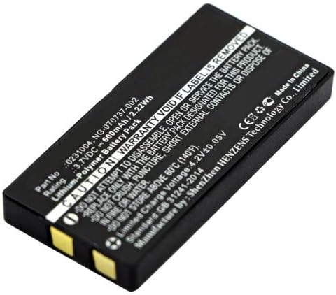 Синергија дигитална батерија без безжичен телефон, компатибилна со NEC 0231004, 0231005, NG-070737-002 безжичен телефонска батерија