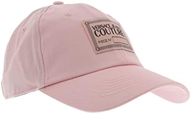Версаче фармерки Couture светло розова етикета лого-лого капа-една големина за жени