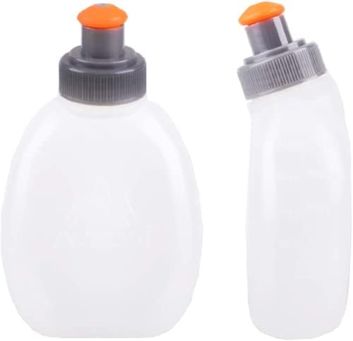 ACHSOO 2 парчиња шише со мека вода со мека вода што може да се склопи во резервоар за колба за шишиња за шишиња за пешачење со велосипедизам за