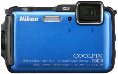 Nikon Coolpix AW120 16 MP Wi-Fi и водоотпорна дигитална камера со GPS и целосен HD 1080P видео
