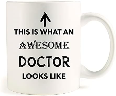 Ова е она што прекрасен доктор изгледа како кригла од кафе.Доктор, Подароци за дипломирање на медицинско училиште.