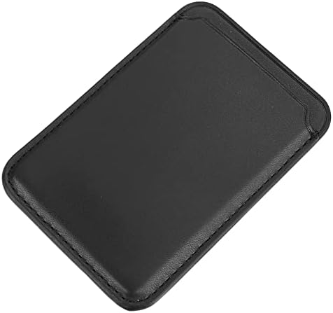 Valiclud 1 компјутер случај Практичен кредит на ID PU кожа црна ќелија торбичка торбичка држач за мобилни телефони Магнетски телефон