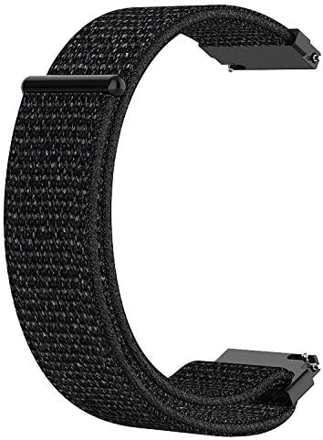 Еден ехелон Брза за часовници за часовници Најлон замена Smart Watch Strap компатибилен со Samsung Galaxy Gear 2 NEO SM-R381