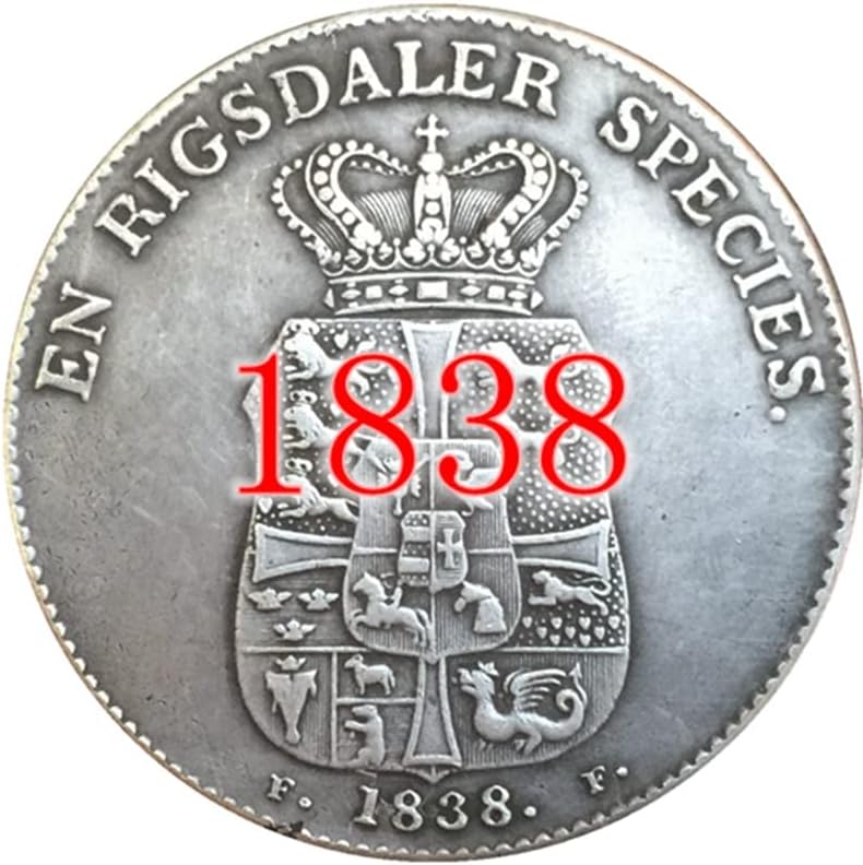 13 различни датуми дански монети бакарни сребрени антички монети странски комеморативни монети монети занаети