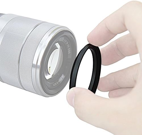 Нинолит од 52мм до 49мм алуминиумска легура чекор надолу прстен прстен за адаптер за леќи за камера