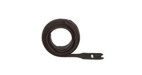 Panduit HLTP2I-X0 Hook & Loop Cable Tie, UL наведен, стил на јамка, 8,0-инчи, средно, црно