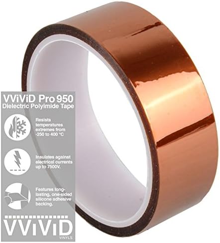 Диелектрична лента VVIDE PRO 950 Полиимид за изолација, електроника, лемење и 3Д печатење