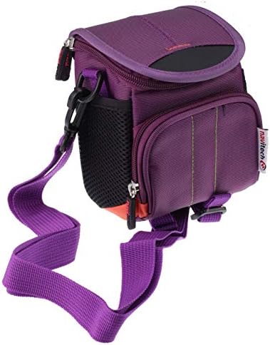 Навитех Виолетова Dslr/SLR Камера Торба За Носење И Патување Компатибилен со  JVC GZ-R445