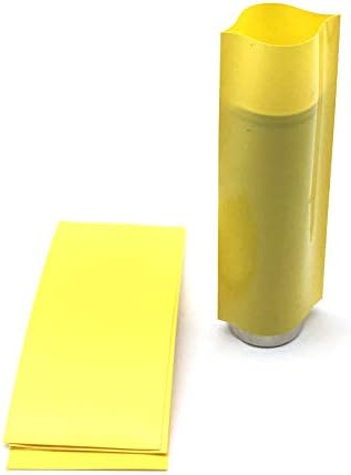 Делови XMeifei 100 парчиња 77 * 33mm PVC смалување филм се вклопи во 20700 батерии за топлинска цевка за топлина