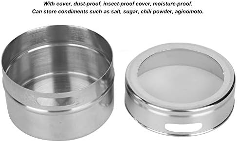 Зачини од зачини зачини здрави и издржливи не'рѓосувачки челик и PP висококвалитетна кутија за домови за домашна кујна