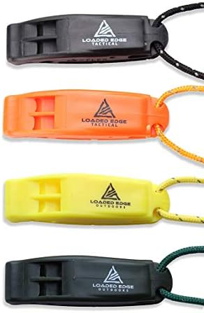 Безбедносен опстанок Свирче - Свирници за итни случаи со лента - Екстра гласно - Совршено за пешачење, пловење, кампување, лов, велосипедизам