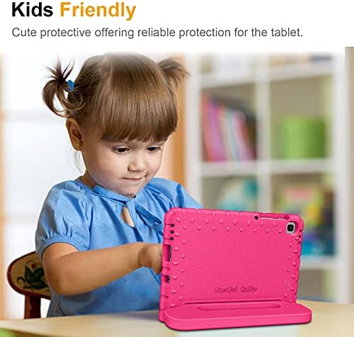 Fintie Shockproof Случај За Samsung Galaxy Tab A7 Lite 8,7 Инчи 2021 Модел, Мала Тежина Кабриолет Рачка Држач За Деца Пријателски Капак, Меганта