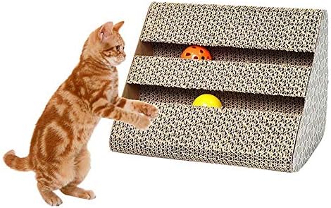Табла за гребење на мачки SCDCWW, брановидни мачки за хартија, мелење плоча, материјали за миленичиња отпорни на абење