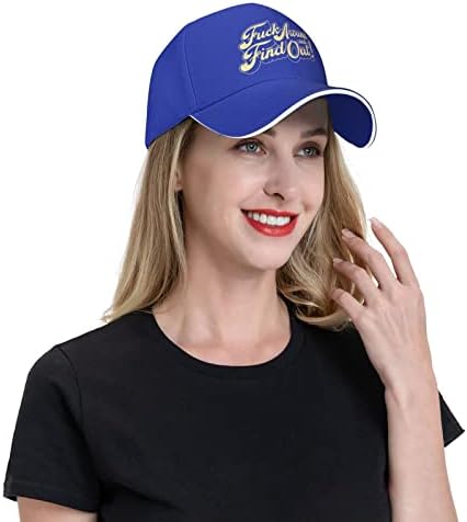 Ебате наоколу и дознајте возрасни бејзбол капа за женски голф капа, прилагодлива машка капа за голф