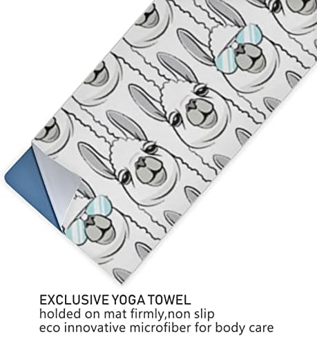 Augenserstan yoga ќебе ладно-лама-стакло-шарко-јога пешкир за јога мат пешкир