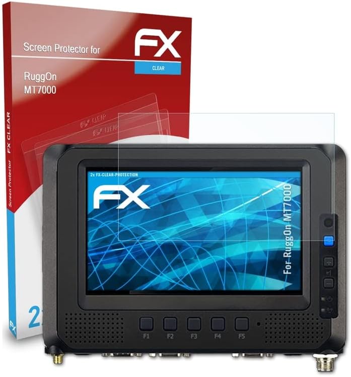 Филм за заштита на екранот Atfolix компатибилен со Ruggon MT7000 заштитник на екранот, ултра-чист FX заштитен филм