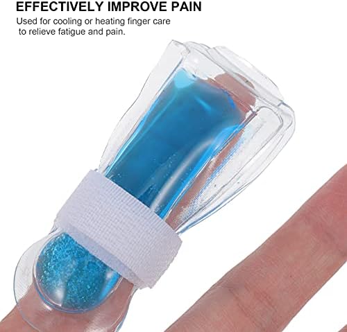 Лековити 3 парчиња ладен гел за прсти со ледени ледени ледени ледени ладно замрзнувач за замрзнување на ракави за спортски повреди на артритис,